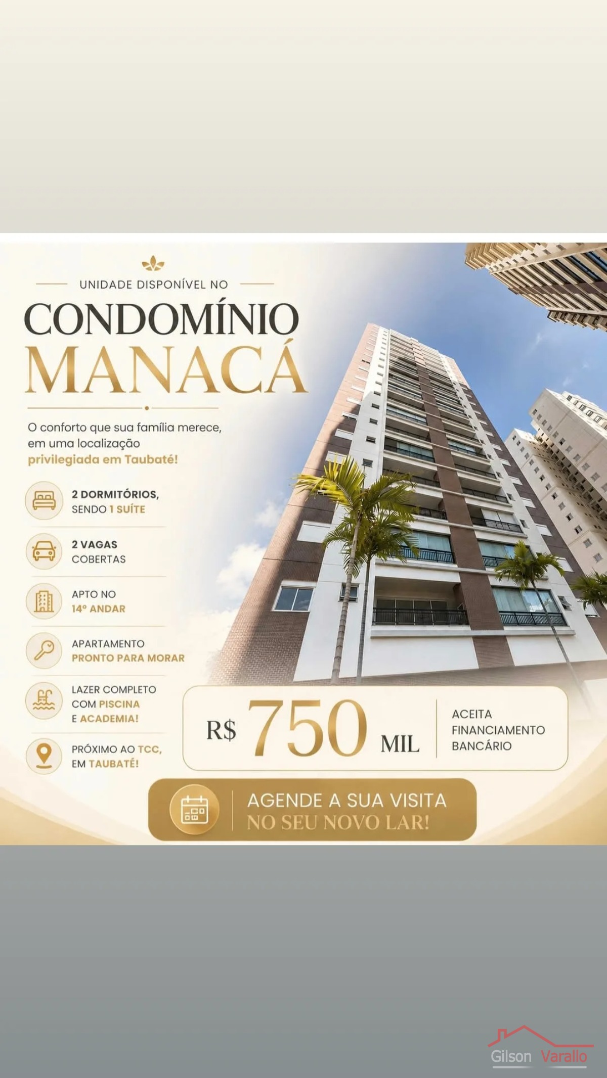 Apartamento, 2 quartos, 75 m² - Foto 1